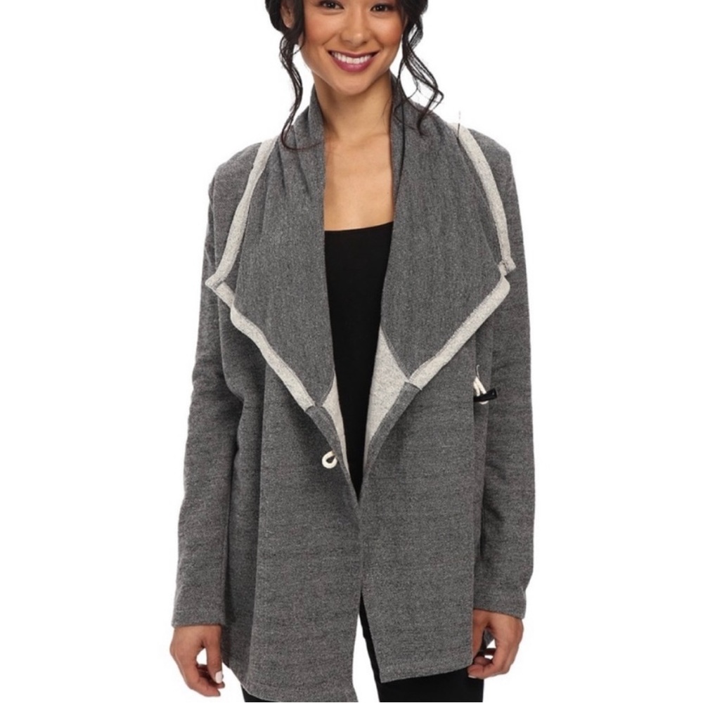 JACK BB Dakota grey terry Selina cardigan